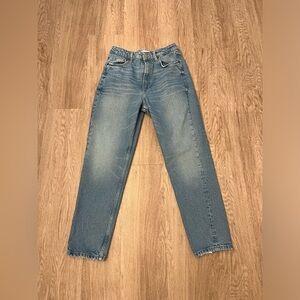 Zara Blue Straight Leg Jeans
